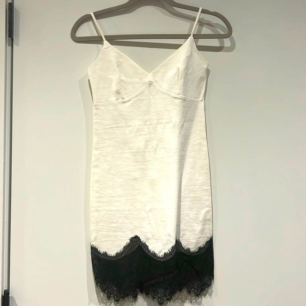 Two tone lace dress